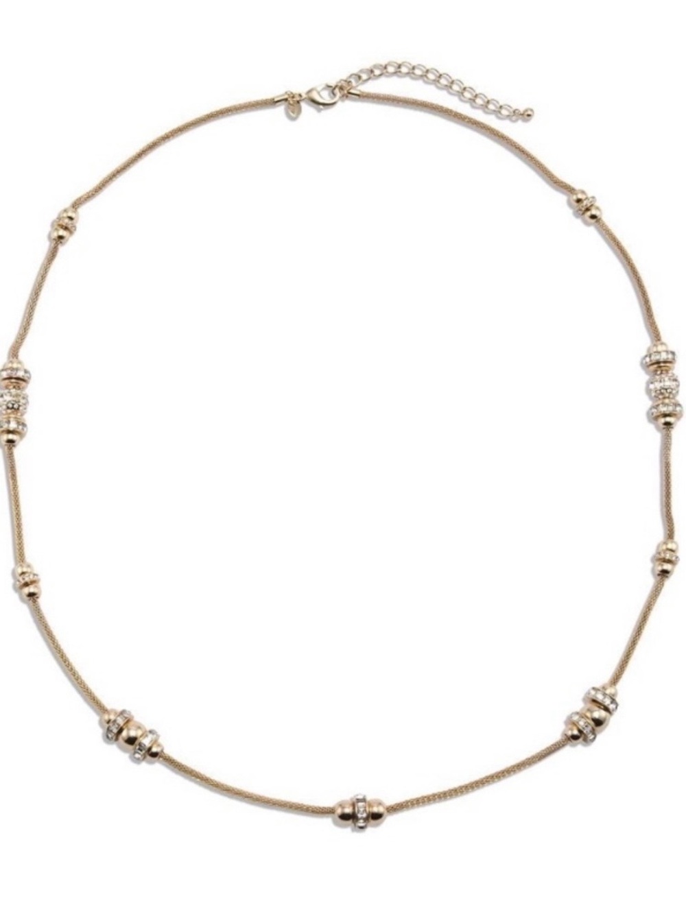 🎁 NWT - Chico’s Women’s Gold Pave Necklace
